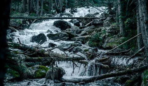 Mountain river Stock Photos