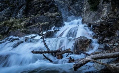 Mountain river Stock Photos