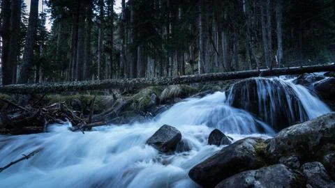 Mountain river Stock Photos