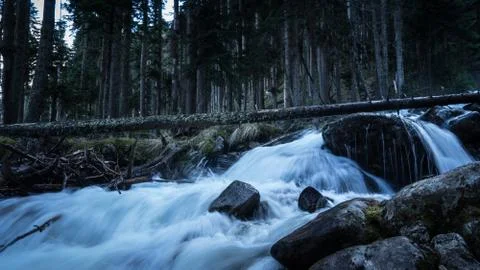 Mountain river Stock Photos