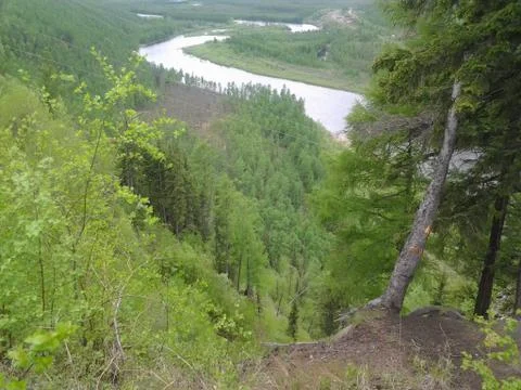 Mountain river Stock Photos