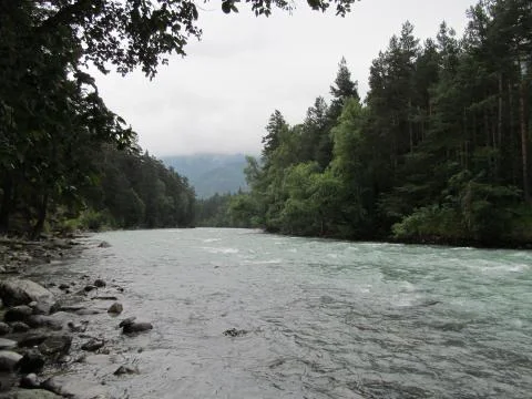 Mountain river Stock Photos