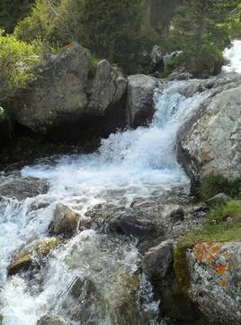 Mountain river  Stock Photos