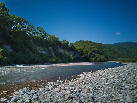 Mountain river Stock Photos