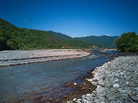 Mountain river Stock Photos