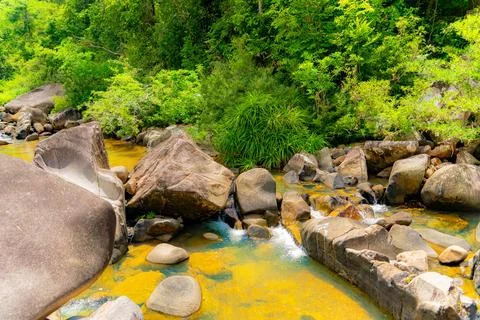 Mountain river. Photos