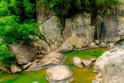 Mountain river. Stock Photos