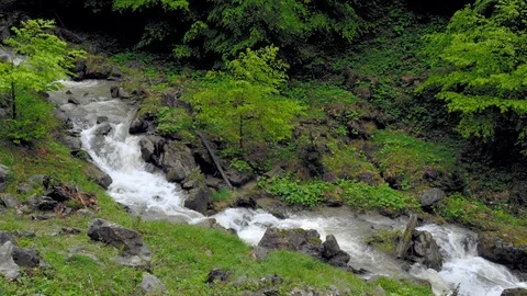 Mountain river rapids Video stock 122128654