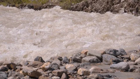 Mountain river in Siberia Stock Footage 106544479