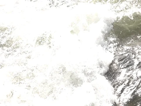Mountain river, splashing water Stock Footage 78165927