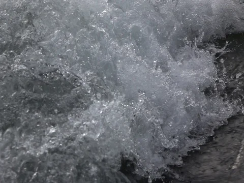 Mountain river, splashing water Stock Footage 78172683