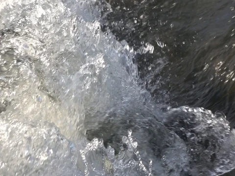 Mountain river, splashing water Stock Footage 78172724