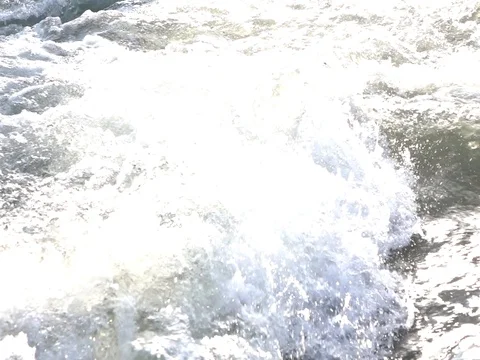 Mountain river, splashing water Stock Footage 78172756