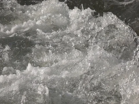 Mountain river, splashing water Stock Footage 78172778