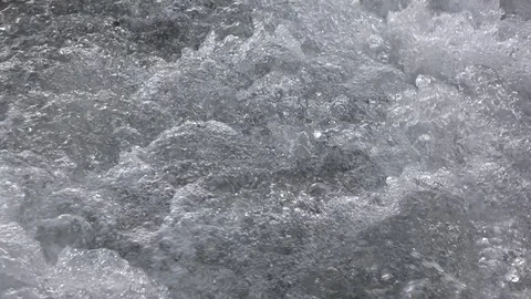 Mountain river, splashing water Stock Footage 78306820