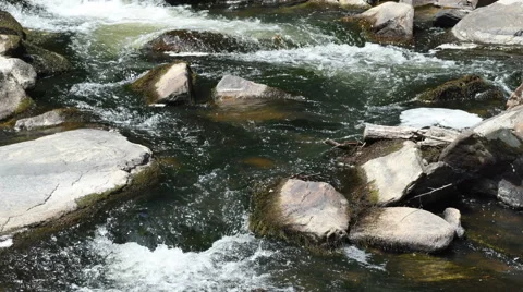 Mountain River Stream Stock-Footage 65288517