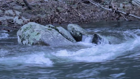 Mountain River Stream Stock Footage 100932389