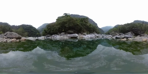Mountain River in Taiwan - 360 VR Vidéo 88989728