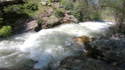 Mountain river in Utah Stock Footage 149074085