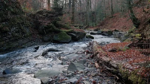 Mountain River v2 Video stock 123223964