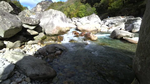 Mountain river of Verzaska. Stock Footage 142746021