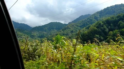 Mountain river view Stock Footage 140505444