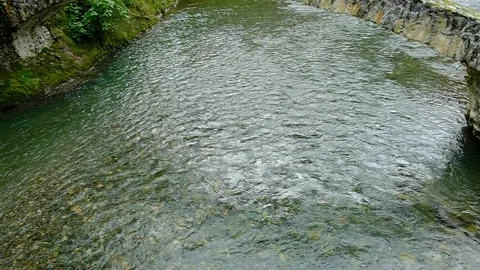 Mountain river view Video stock 140505625