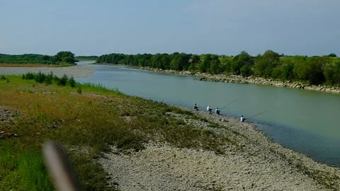 Mountain river view Stock Footage 140626571