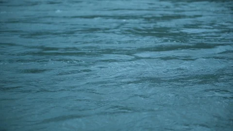 Mountain river water with fast closeup. Video stock 111446167