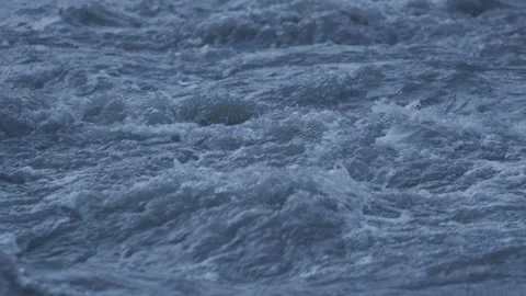 Mountain river water Stock Footage 138407446