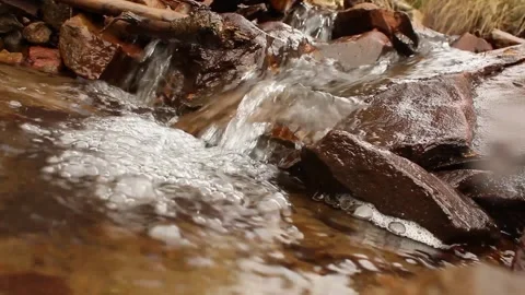 Mountain river waterfall Stock-Footage 251914117