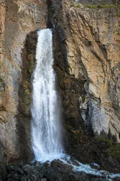 Mountain River Waterfall Stock Photos