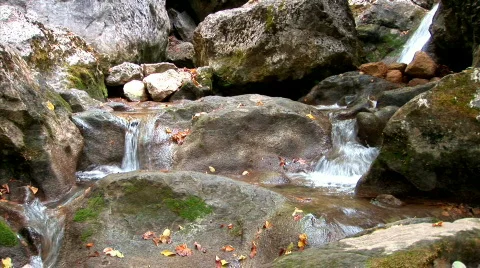 Mountain river in the woods-7 Stock Footage 526067