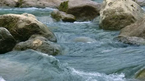 Mountain rivers of the Crimea. Stock Footage 11053765