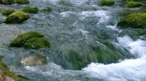 Mountain rivers of the Crimea. Stock Footage 11053852