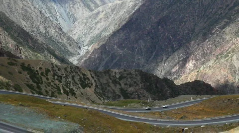 Mountain road 13 Stock Footage 853460