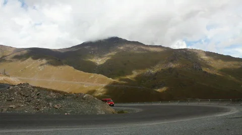 Mountain road 15 Stock Footage 853441