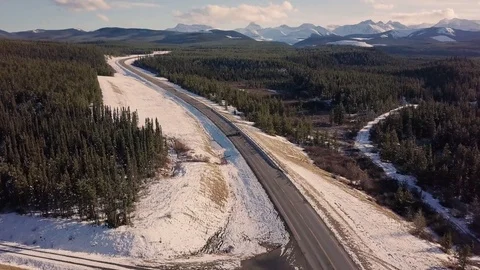 Mountain Road 2 Stock Footage 81420487