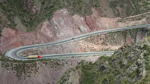 Mountain road 3 Video stock 853437