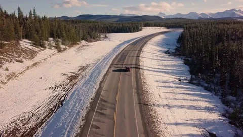 Mountain Road 3 Stock Footage 81420624