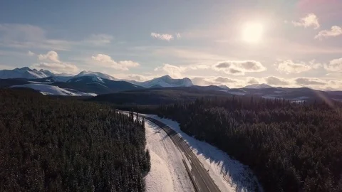 Mountain Road 4 Stock Footage 81420519