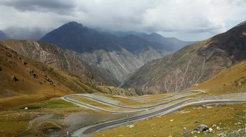 Mountain road 8 Video stock 853428