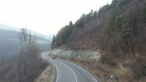 Mountain road 9 Video stock 336901167