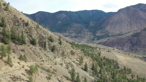 Mountain Road Drone Shot Stock Footage 146491029