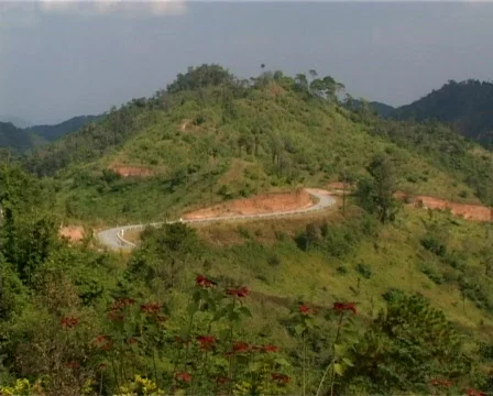 A Mountain Road Stock-Footage 505819