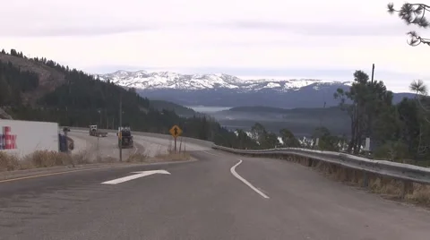 Mountain Road Video stock 45422180