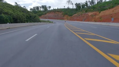 Mountain road Video stock 76056184