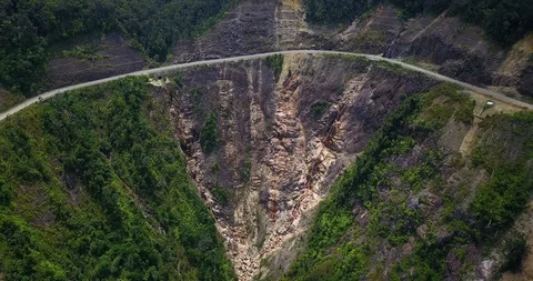 Mountain road Stock Footage 88267970