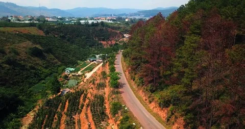 Mountain road Stock Footage 88309926