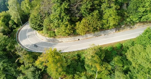 Mountain road Stock Footage 95529468